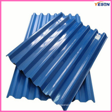 850mm cold rolled color coating steel corrugated sheets for roofing